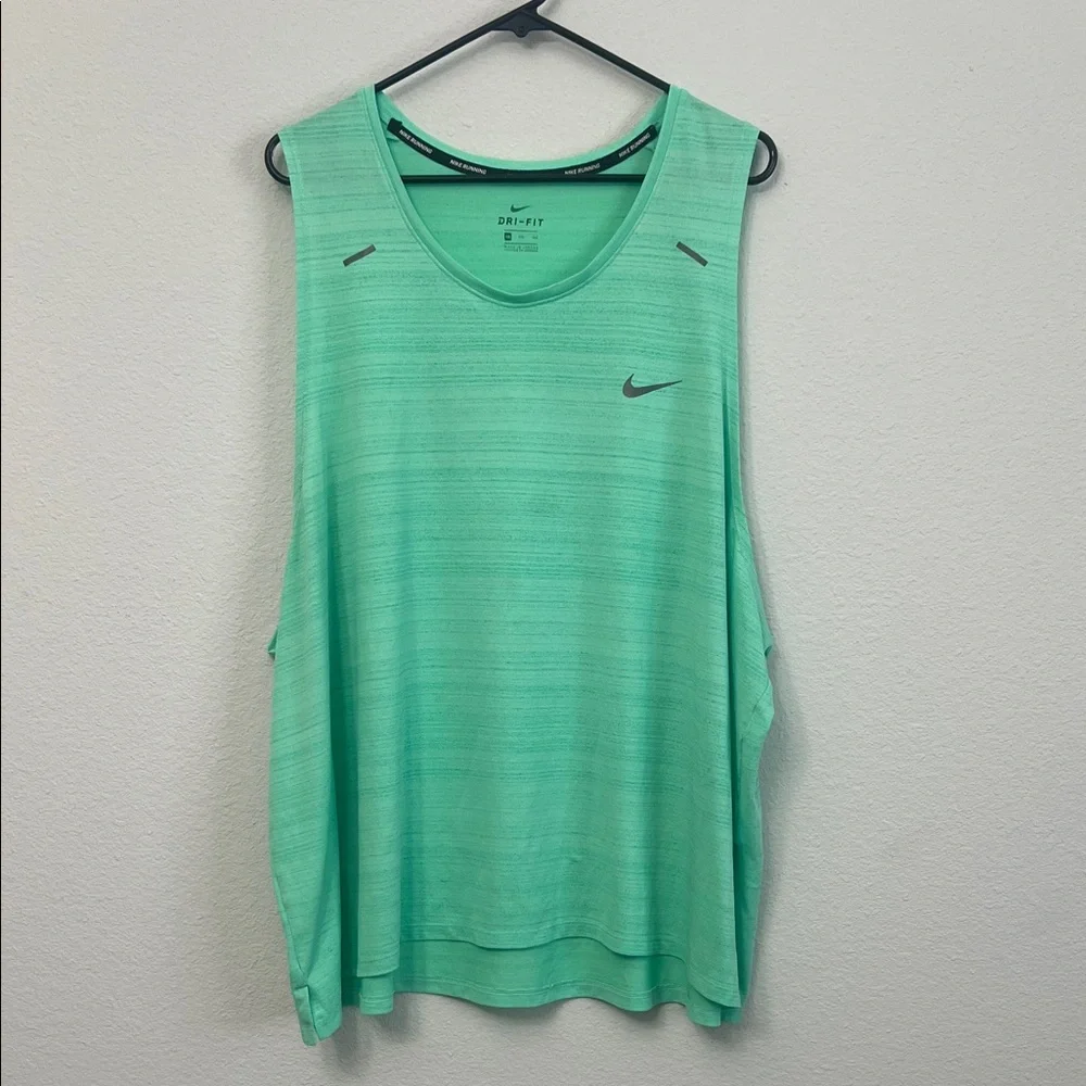 Nike Green Tank Top - 4XL - Picture 1 of 6